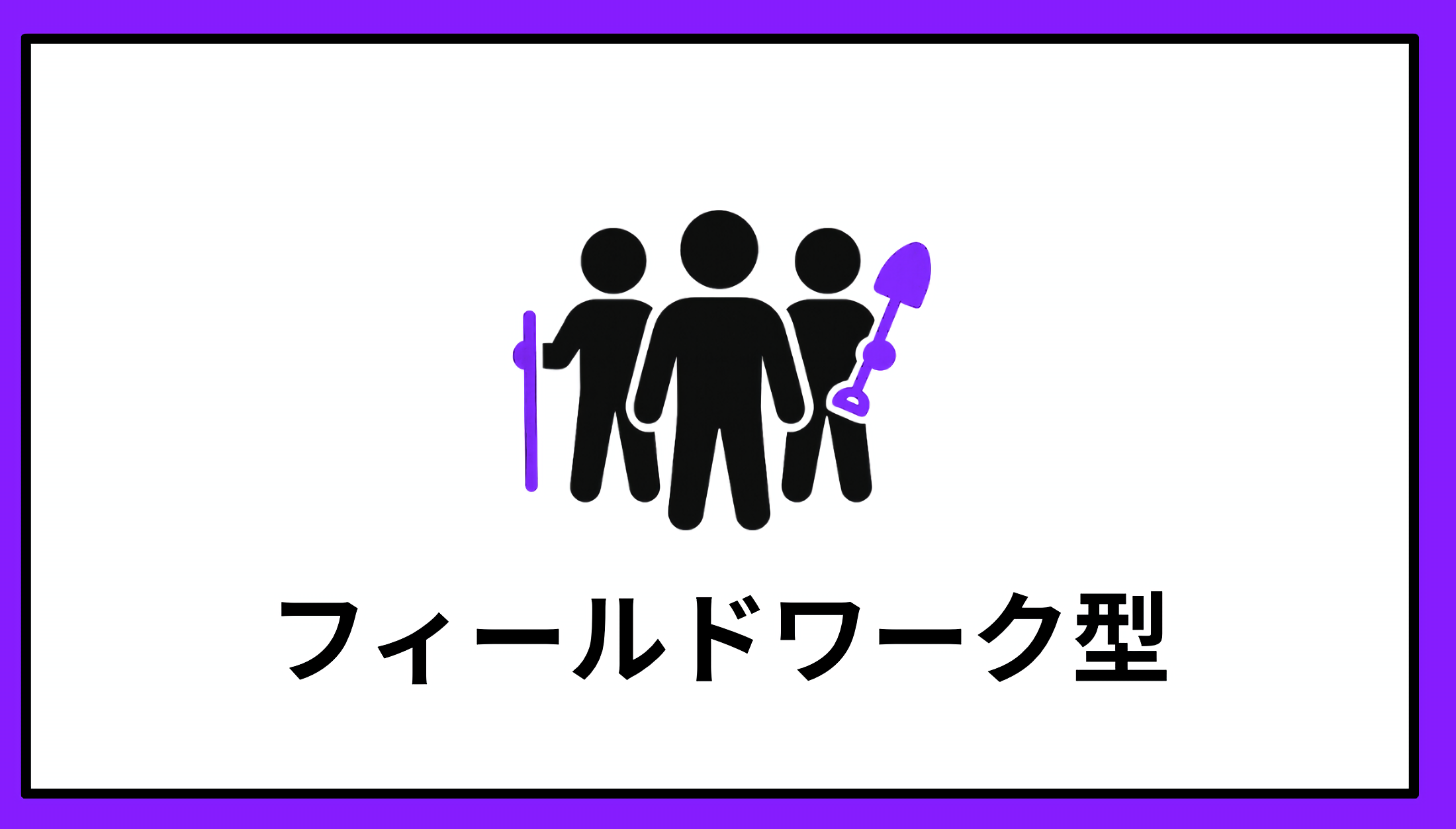 フィールドワーク型